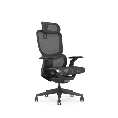 Кресло компьютерное SitZone E-JX-001А, сетка, пластик, черный