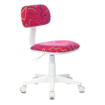 Детское компьютерное кресло Бюрократ CH-W201NX, малиновый Детское компьютерное кресло Бюрократ CH-W201NX, малиновый