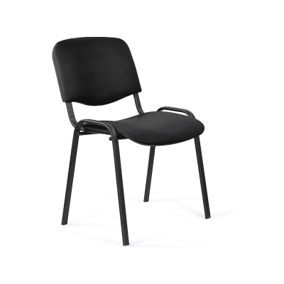 Стул для посетителей ИЗО BLACK, ткань, черный C-11