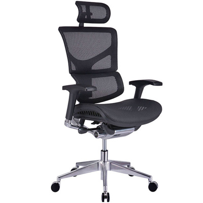 Кресло компьютерное Ergostyle Sail Aluminium, черный