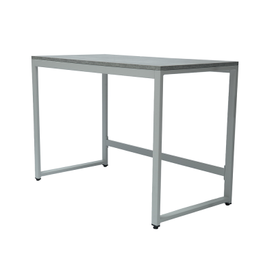 Стол письменный ALLERD RION, белый муар, Бетон