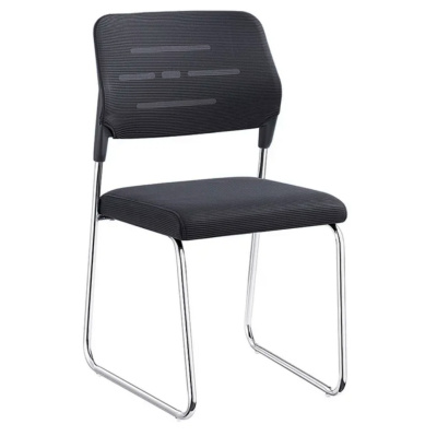 Кресло для посетителей SitUp SKY Chrome сетка, черный