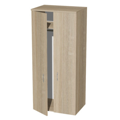 Шкаф для одежды Макси М07, 800x580x1780 мм, сонома
