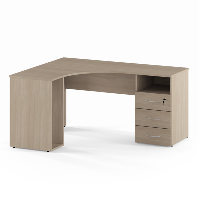 Стол письменный угловой Фабрика Славянская Столица С-085/1, дуб сонома