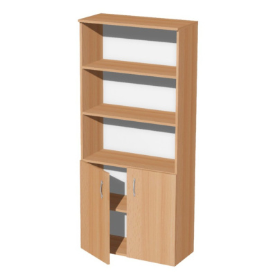 Шкаф Макси М05.2, 800x360x1780 мм, бук