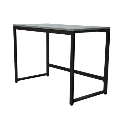 Стол письменный ALLERD RION, черный муар, бетон