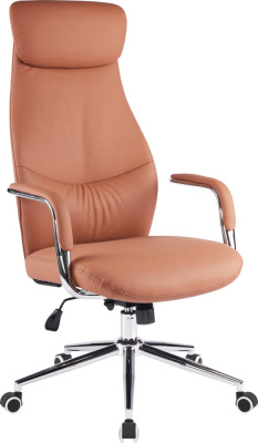 Кресло компьютерное EVERPROF Bell экокожа, коричневый Кресло компьютерное EVERPROF Bell экокожа, коричневый