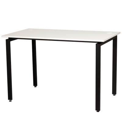 Стол письменный Лофт Сиэтл ДТ-5, черный, белый