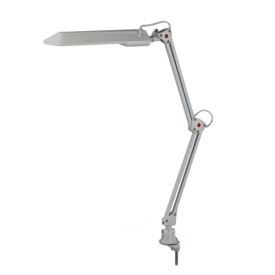 Светильник настольный Эра "NL-201-G23-11W-GY", серый