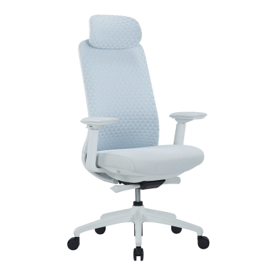 Кресло компьютерное SitZone CH-531A-BS, ткань, пластик, белый, -30% 