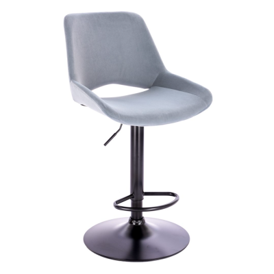 Стул барный EVERPROF Flash ткань, светло-серый