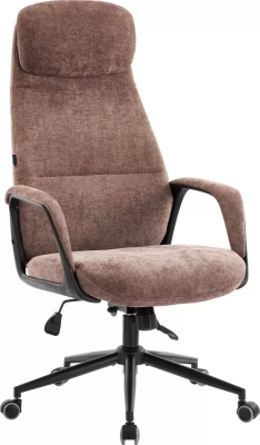 Кресло компьютерное EVERPROF Otto, Black ткань, коричневый, металл, корпус черный Кресло компьютерное EVERPROF Otto, Black ткань, коричневый, металл, корпус черный