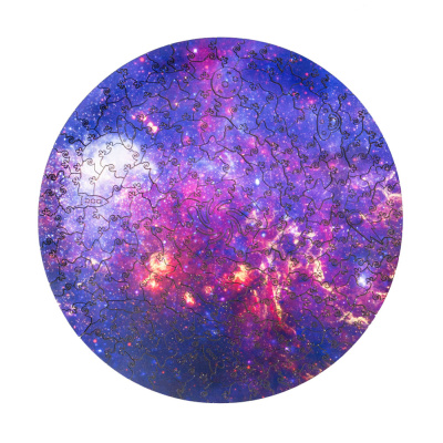 Пазл деревянный "Nebula", разноцветный