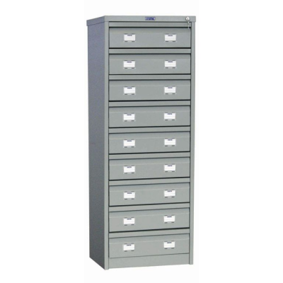 Шкаф картотечный Промет AFC-09C, серый