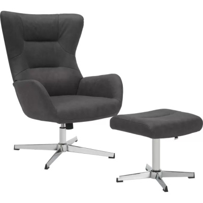 Кресло мягкое EVERPROF Apple, ткань, темно-серый Кресло мягкое EVERPROF Apple, ткань, темно-серый