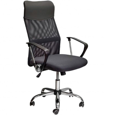 Кресло компьютерное AksHome ARIA, черный