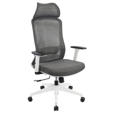 Кресло компьютерное EVERPROF Phoenix сетка, серый, крестов. пластик