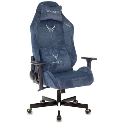 Игровое компьютерное кресло Knight VIKING N1 Fabric Light-27, синий Игровое компьютерное кресло Knight VIKING N1 Fabric Light-27, синий