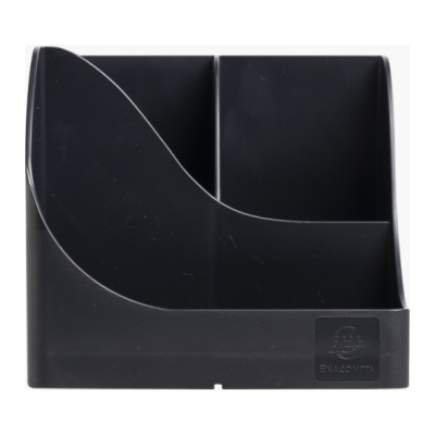 Подставка для ручек Neo Deco, пластик, 5 делений, черный Подставка для ручек Neo Deco, пластик, 5 делений, черный