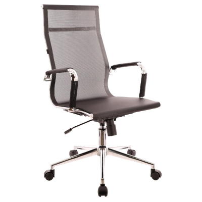 Кресло компьютерное EVERPROF Opera T, сетка, металл, черный