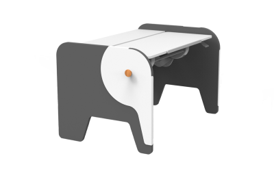 Стол Comf-Pro Elephant Desk UR-3, 1155х700х(340-815) мм, белый, серый