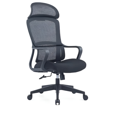 Кресло компьютерное SitZone CH-519A, сетка/ткань, черный