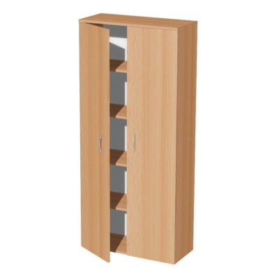 Шкаф Макси М05.1, 800x360x1780 мм, бук