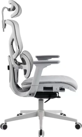 Кресло эргономичное EVERPROF Alfa, Grey, сетка, серый, металл, корпус серый