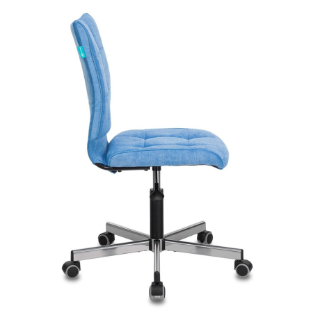 Кресло компьютерное Бюрократ СH-330M/VELV86, голубой