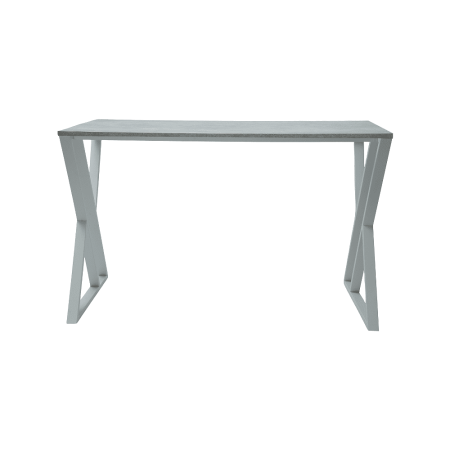 Стол письменный ALLERD GEON, белый муар, Бетон