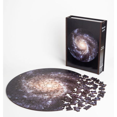Пазл деревянный "Galaxy", разноцветный