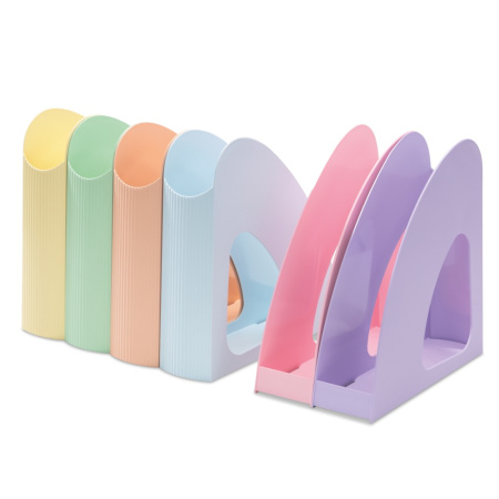 Лоток для бумаги вертикальный Re-Loop, пастельный желтый