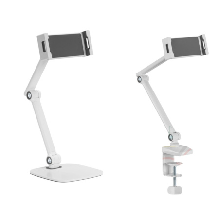 Крепление для планшета (смартфона) Tablet Clamp, белый матовый