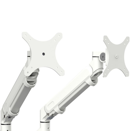Кронштейн для монитора AOKE AK-MA02D.WH (на два монитора), белый