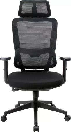 Кресло компьютерное EVERPROF Work, сетка, черный, пластик