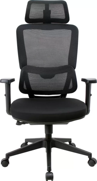 Кресло компьютерное EVERPROF Work, сетка, черный, пластик