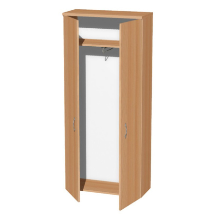 Шкаф для одежды Макси М09, 800x360x1780 мм, бук