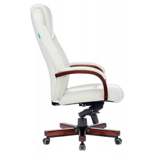 Кресло компьютерное Бюрократ T-9923WALNUT, слоновая кость