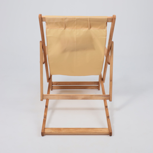 Кресло-шезлонг DYATEL с подлокотниками, ткань, бежевый, массив сосны Кресло-шезлонг DYATEL с подлокотниками, ткань, бежевый, массив сосны