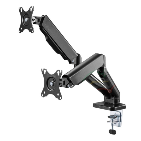 Крепление для 2-ух мониторов Power Black DBL, черный