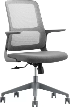 Кресло компьютерное EVERPROF Elf, сетка, серый