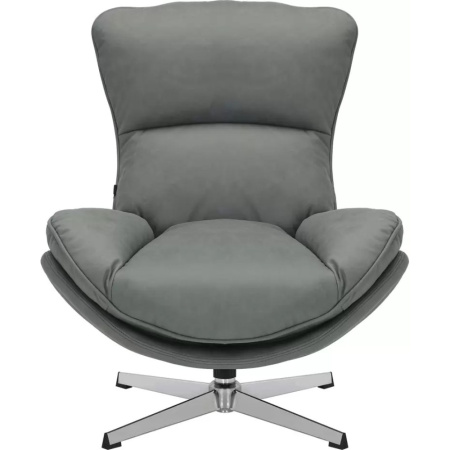 Кресло мягкое EVERPROF Mango, ткань, серый