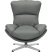 Кресло мягкое EVERPROF Mango, ткань, серый