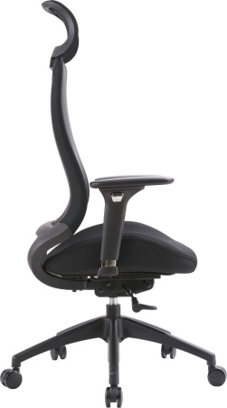 Кресло компьютерное EVERPROF Ant ткань, черный, крестов. пластик