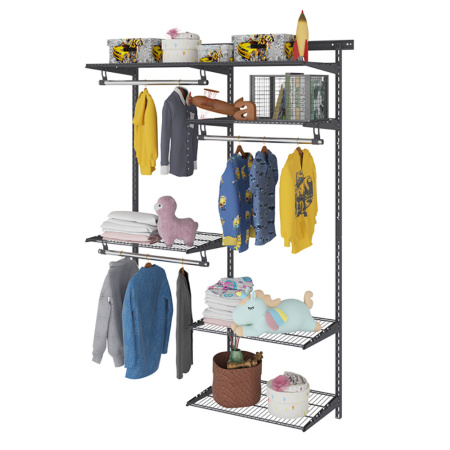 Гардеробная система Optima G120, графит