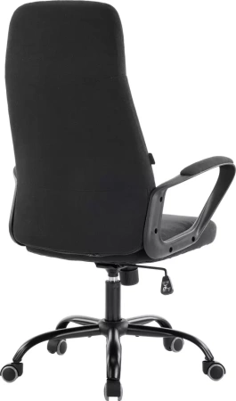 Кресло компьютерное EVERPROF Smart, ткань, черный, металл, корпус черный