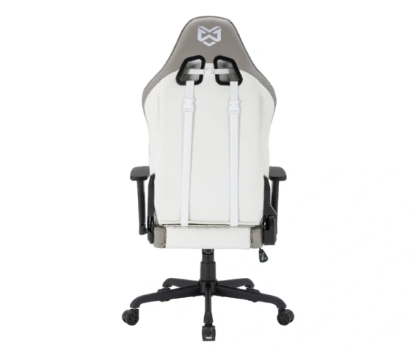 Кресло игровое BRAVE WS-4 Cronus White экокожа, белый, крестов. металл Кресло игровое BRAVE WS-4 Cronus White экокожа, белый, крестов. металл