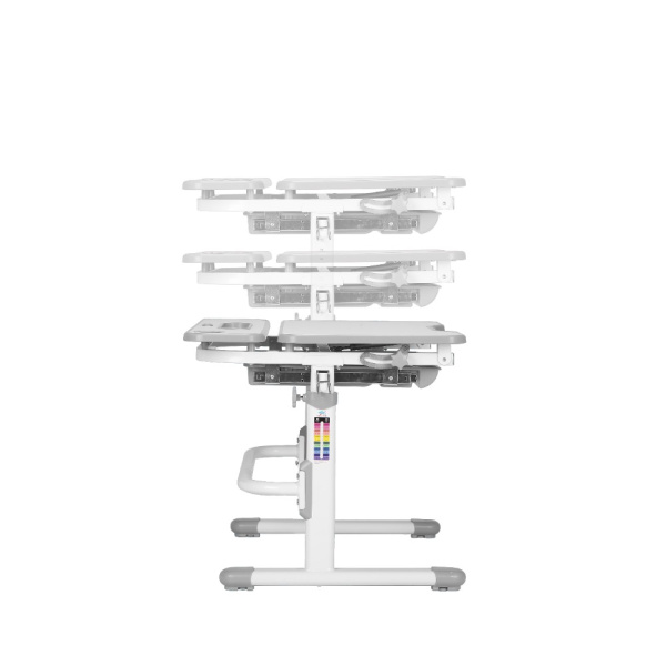 Растущая парта со стулом FunDesk Cubby Botero Grey, серый