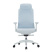 Кресло эргономичное SitZone CH-531A, ткань, пластик, белый