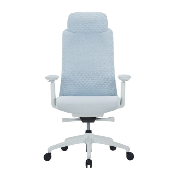 Кресло эргономичное SitZone CH-531A, ткань, пластик, белый